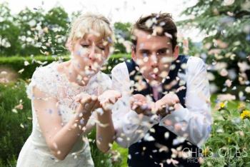 Blowing-the-confetti-shot